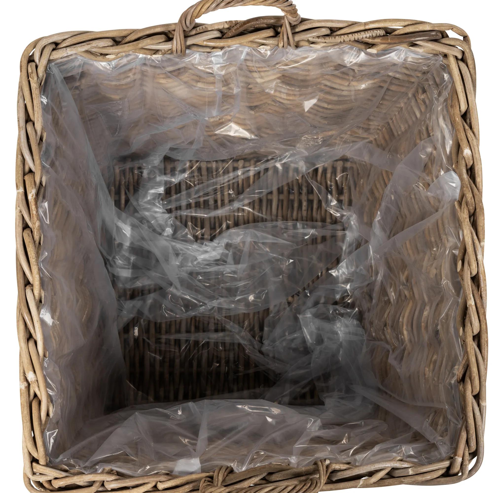 Homeville Kurv firkantet med håndtag 65x65x55cm