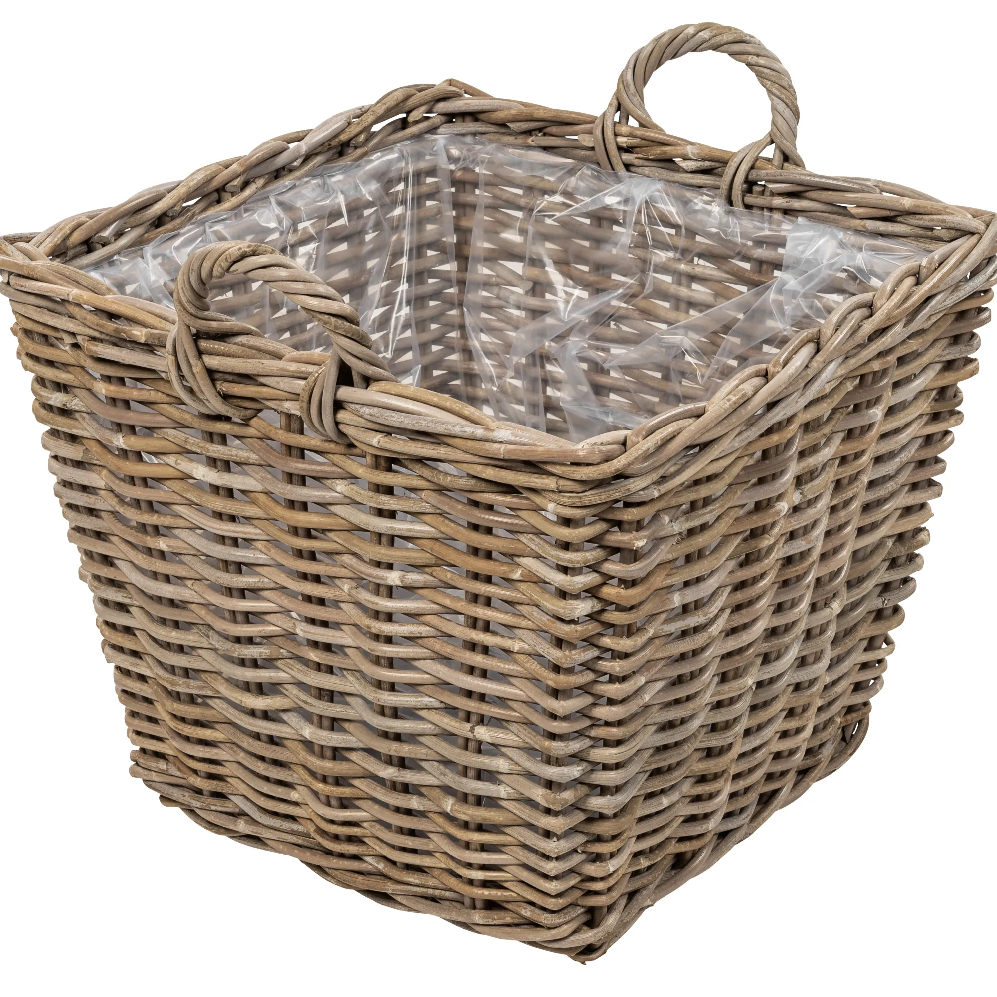 Homeville Kurv firkantet med håndtag 55x55x45cm