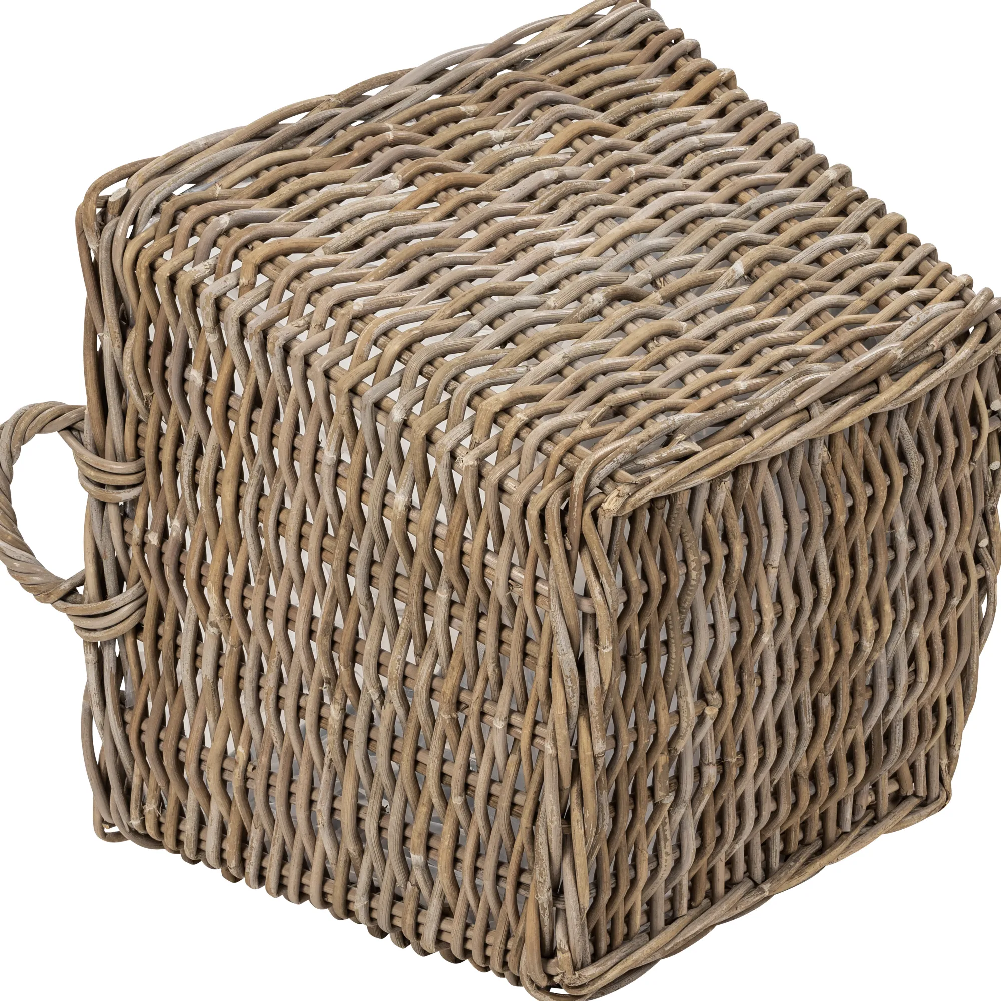 Homeville Kurv firkantet med håndtag 55x55x45cm