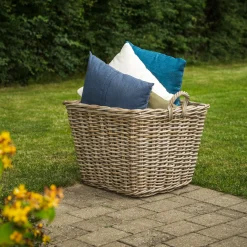 Homeville Kurv firkantet med håndtag 55x55x45cm