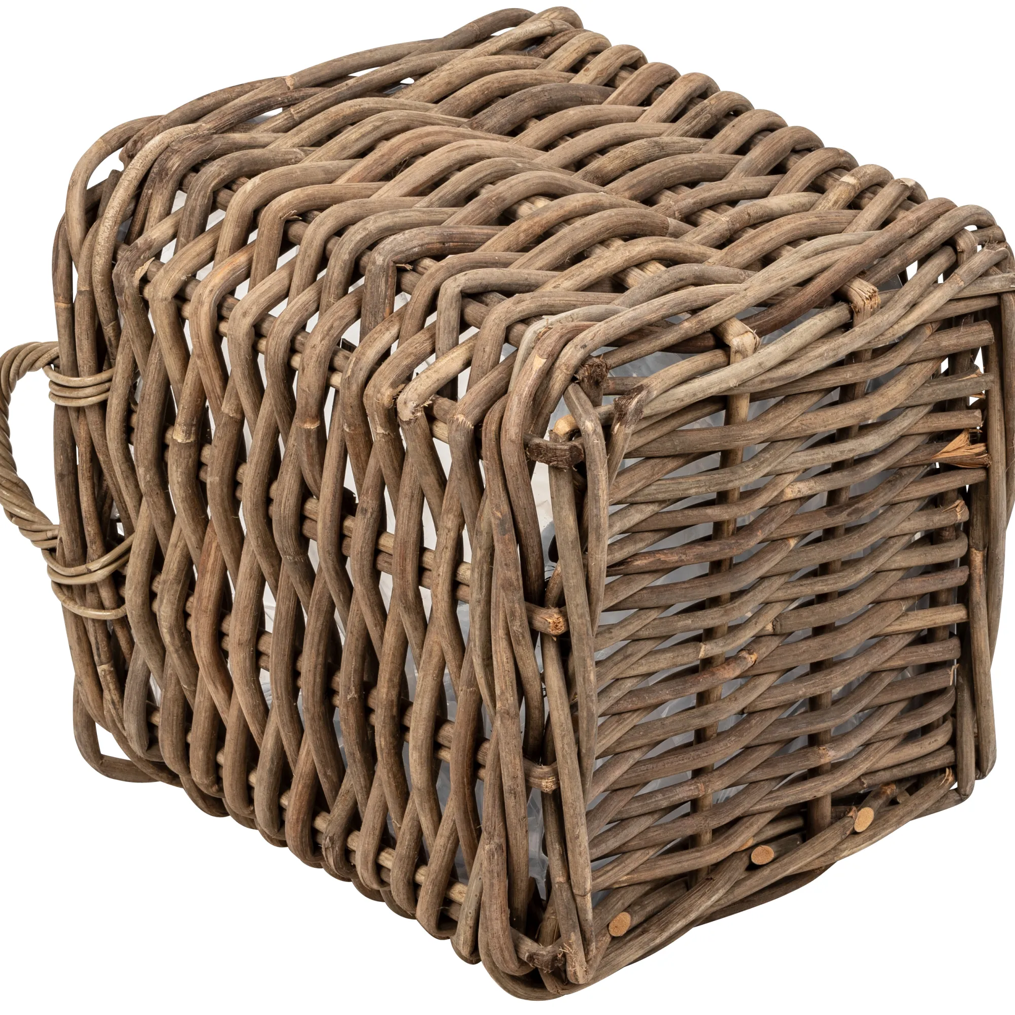 Homeville Kurv firkantet med håndtag 48x48x45cm