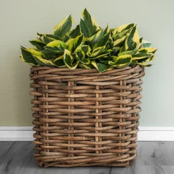 Homeville Kurv firkantet med håndtag 48x48x45cm