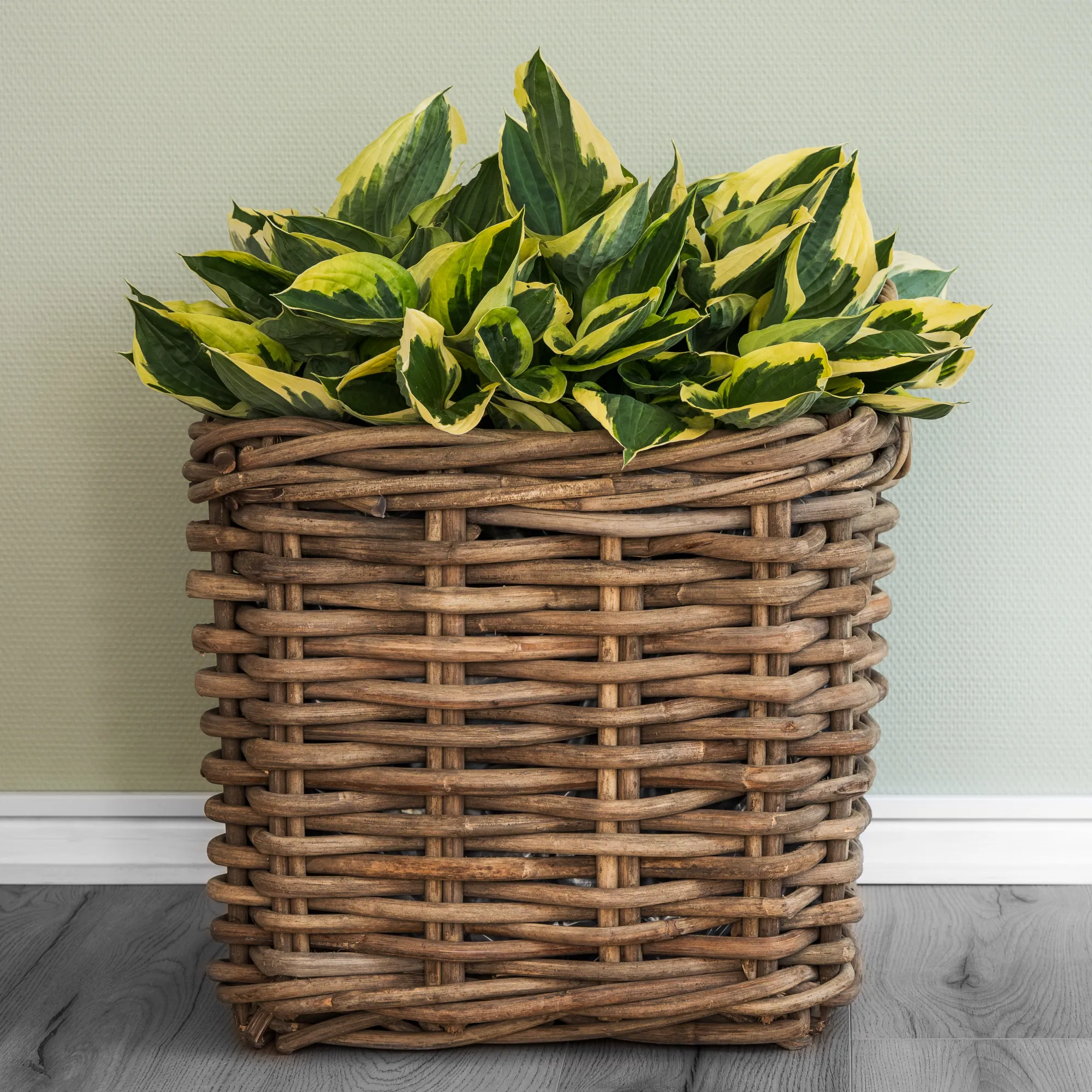 Homeville Kurv firkantet med håndtag 48x48x45cm