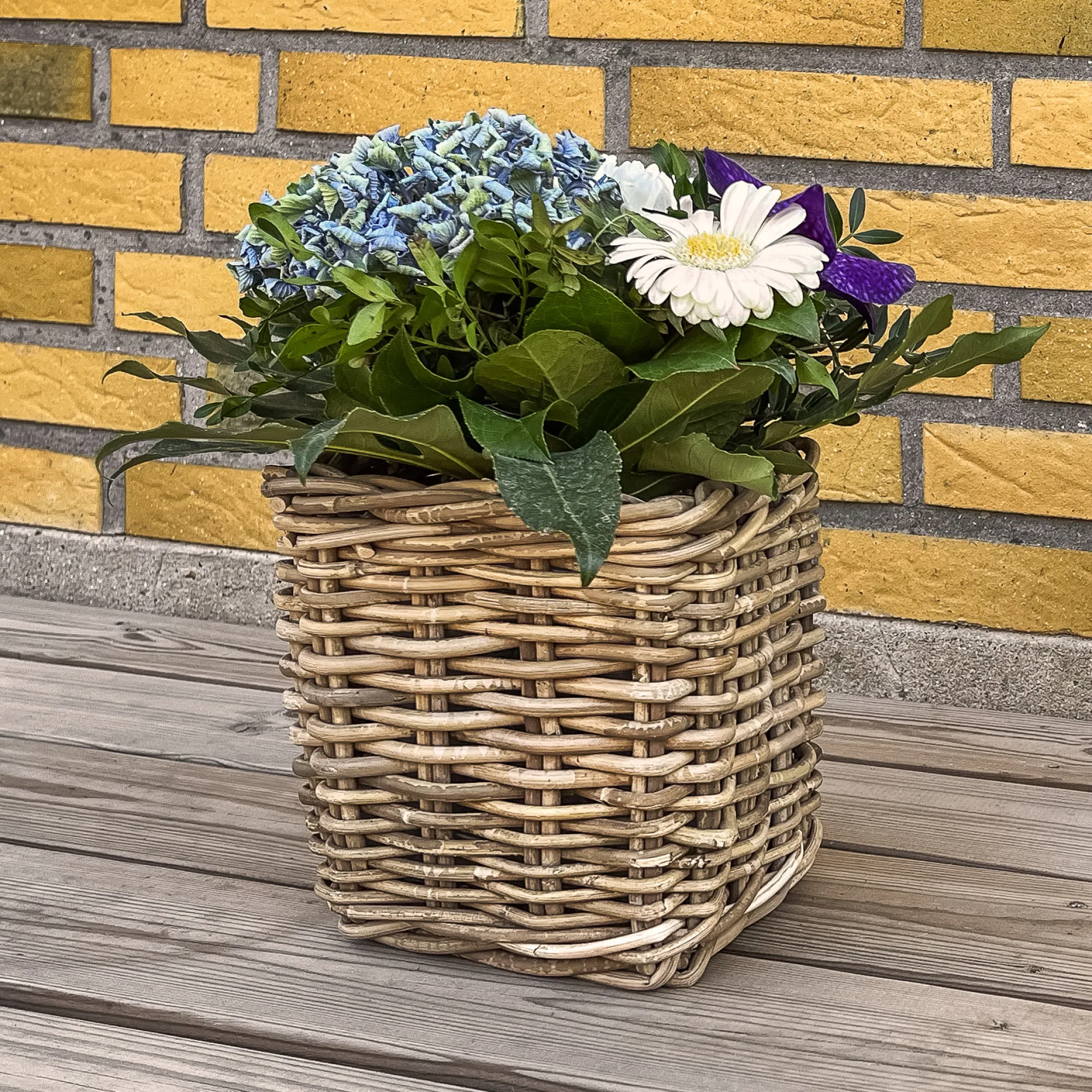 Homeville Kurv firkantet 18x18x18cm