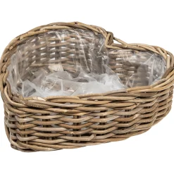 Homeville Kurv hjerteformet 42x44x13cm