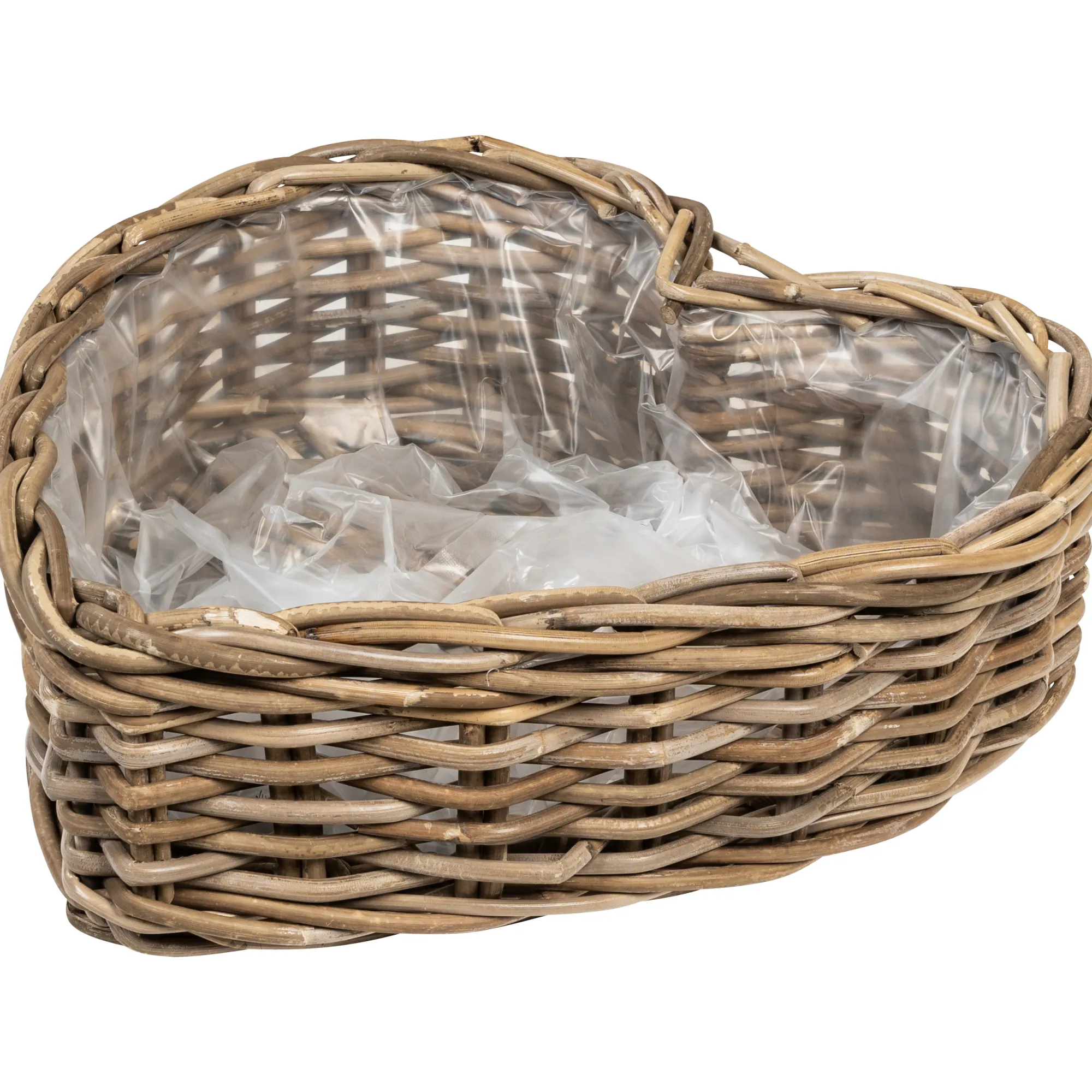 Homeville Kurv hjerteformet 42x44x13cm