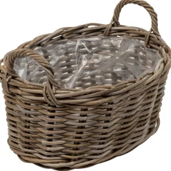 Homeville Kurv oval med håndtag 46x33x22cm
