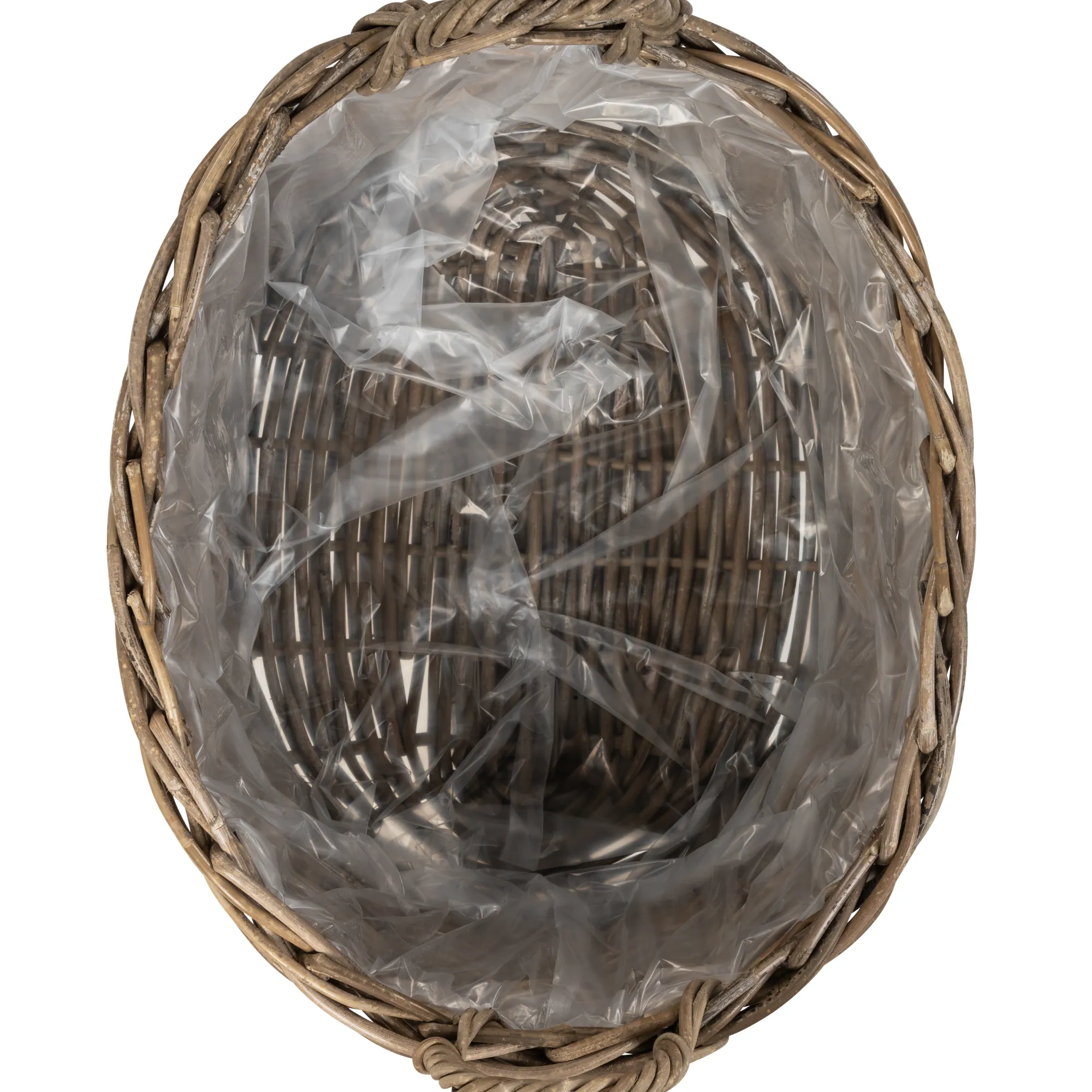 Homeville Kurv oval med håndtag 60x47x28cm