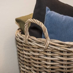 Homeville Kurv rund med håndtag ø55x65cm