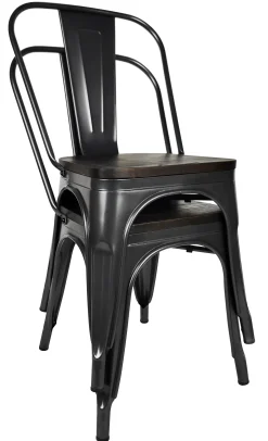 Homeville LaCroix sort/træ