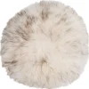 Moreland Lammeskindshynde hvid/grå ø34cm