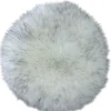 Moreland Lammeskindshynde hvid/sort ø34cm