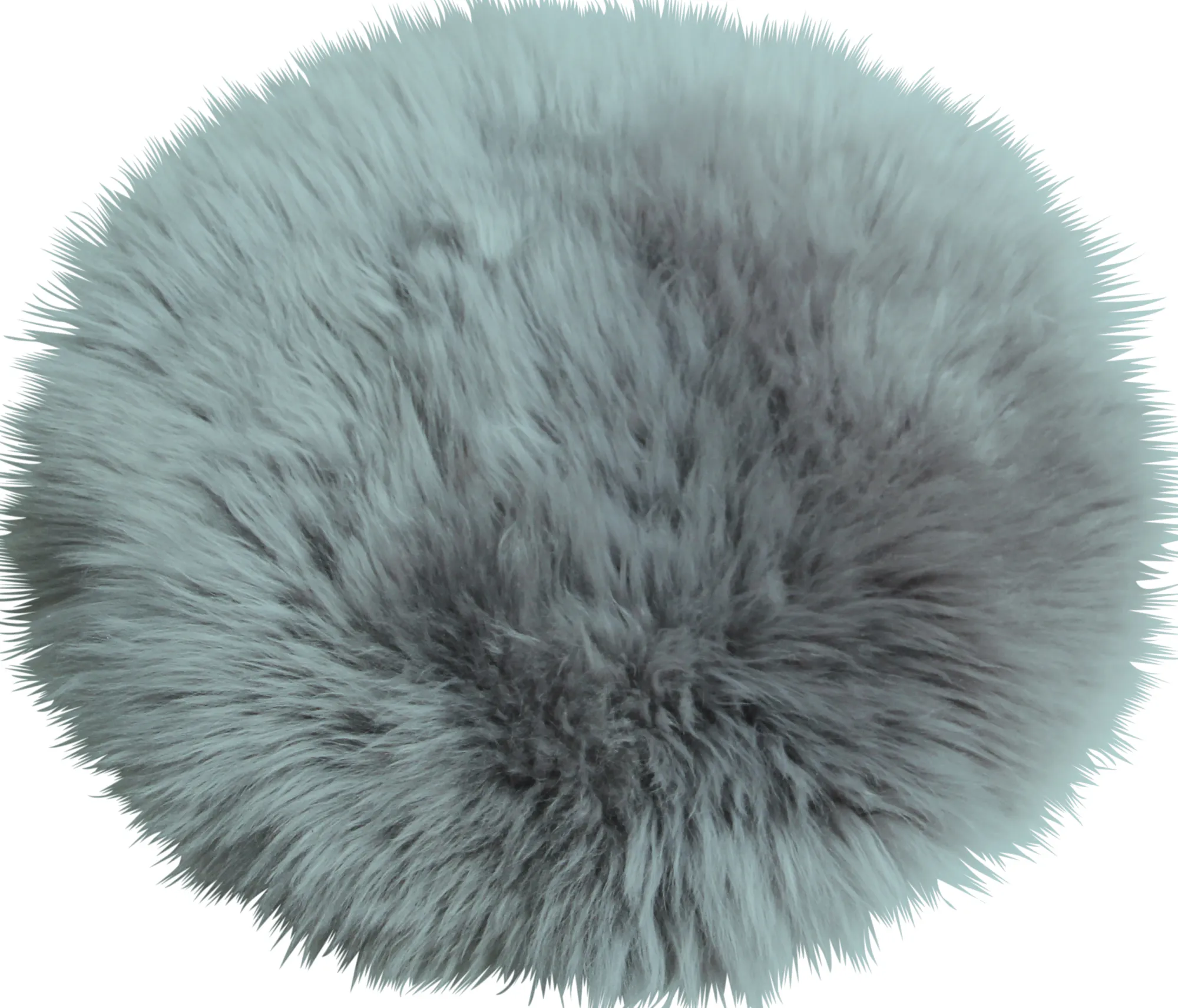 Moreland Lammeskindshynde mintgrøn ø34cm