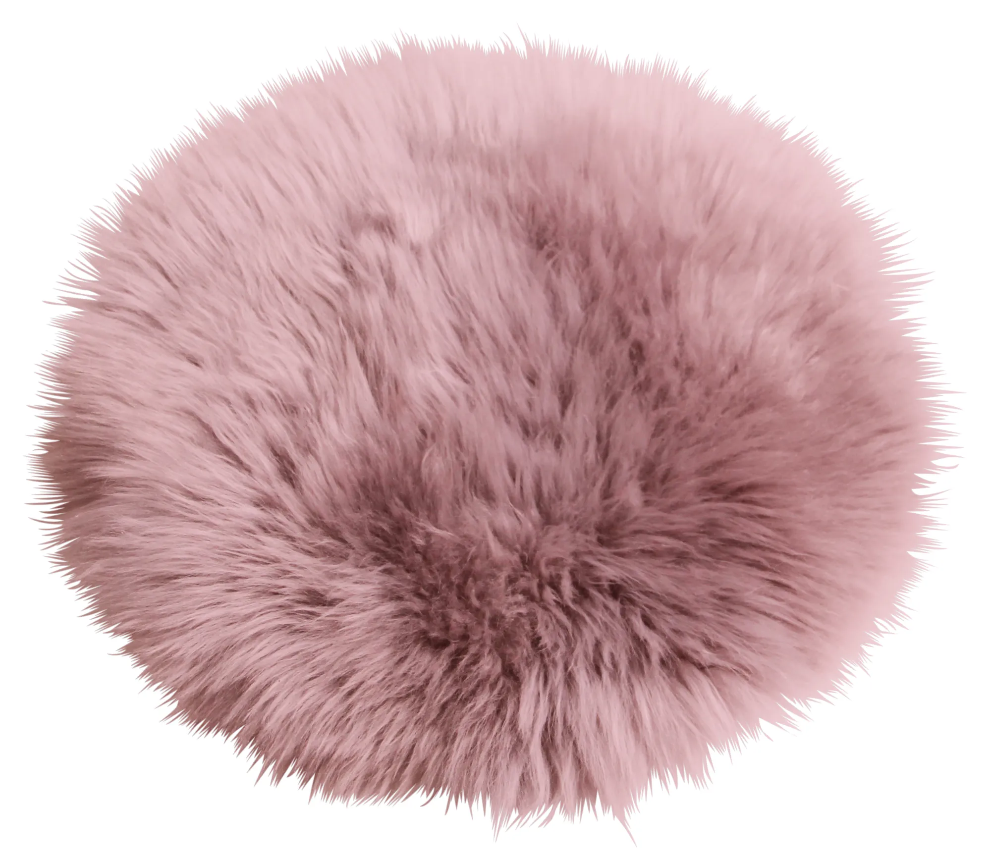 Moreland Lammeskindshynde rosa ø34cm