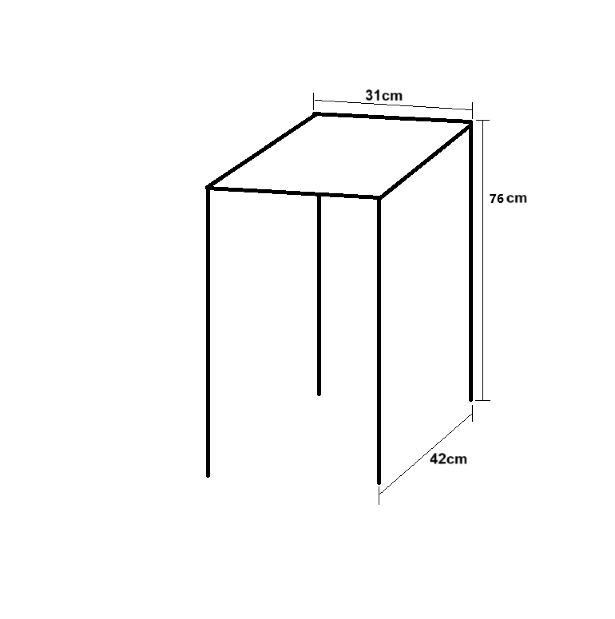 Homeville LaQuinte stål sort/sort