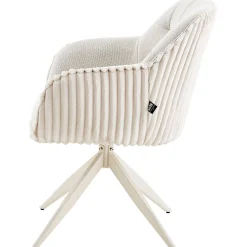 Homeville Laura med drejefunktion imiteret pels beige