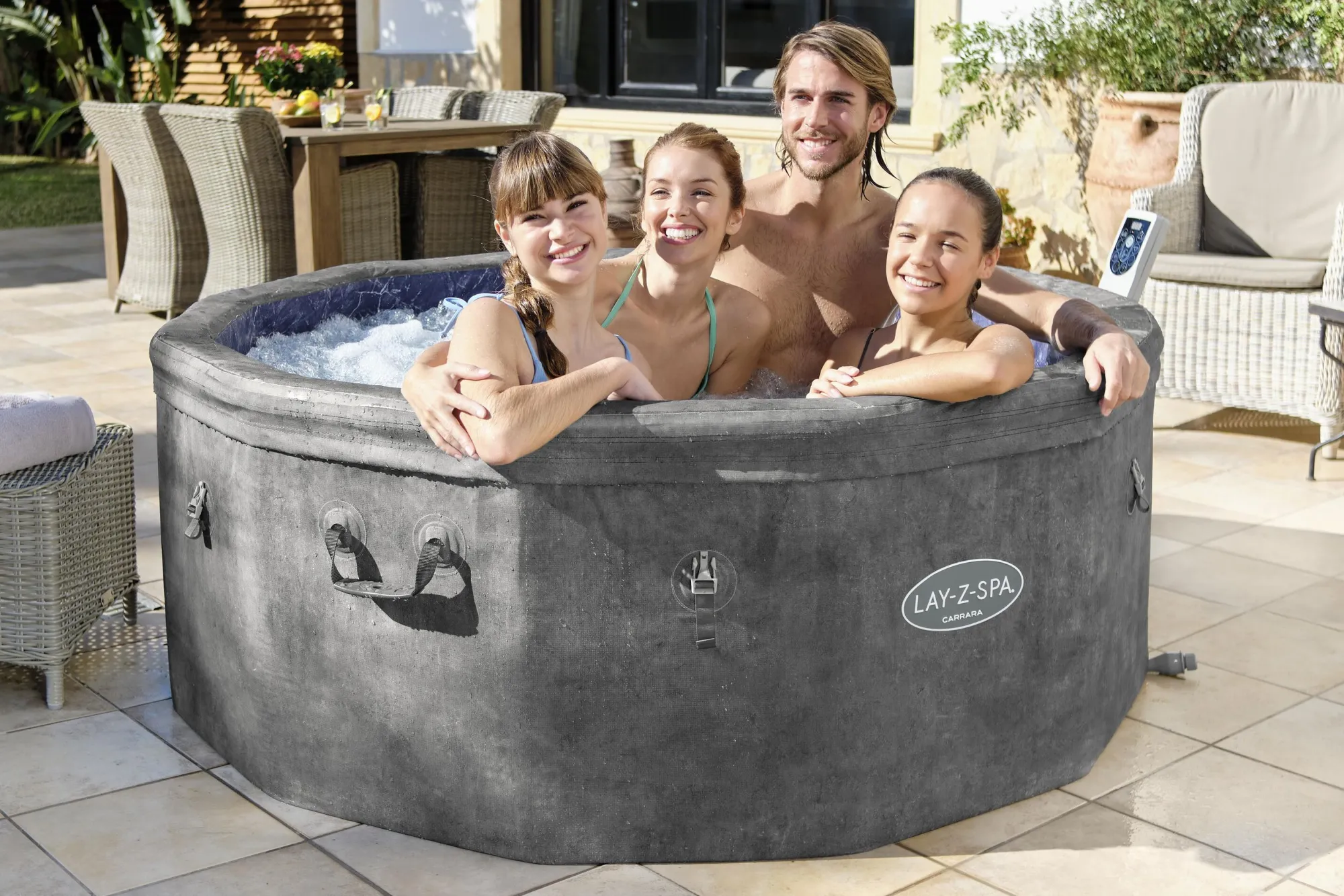 Bestway Lay-Z Spa Carrara ThermaCore Airjet