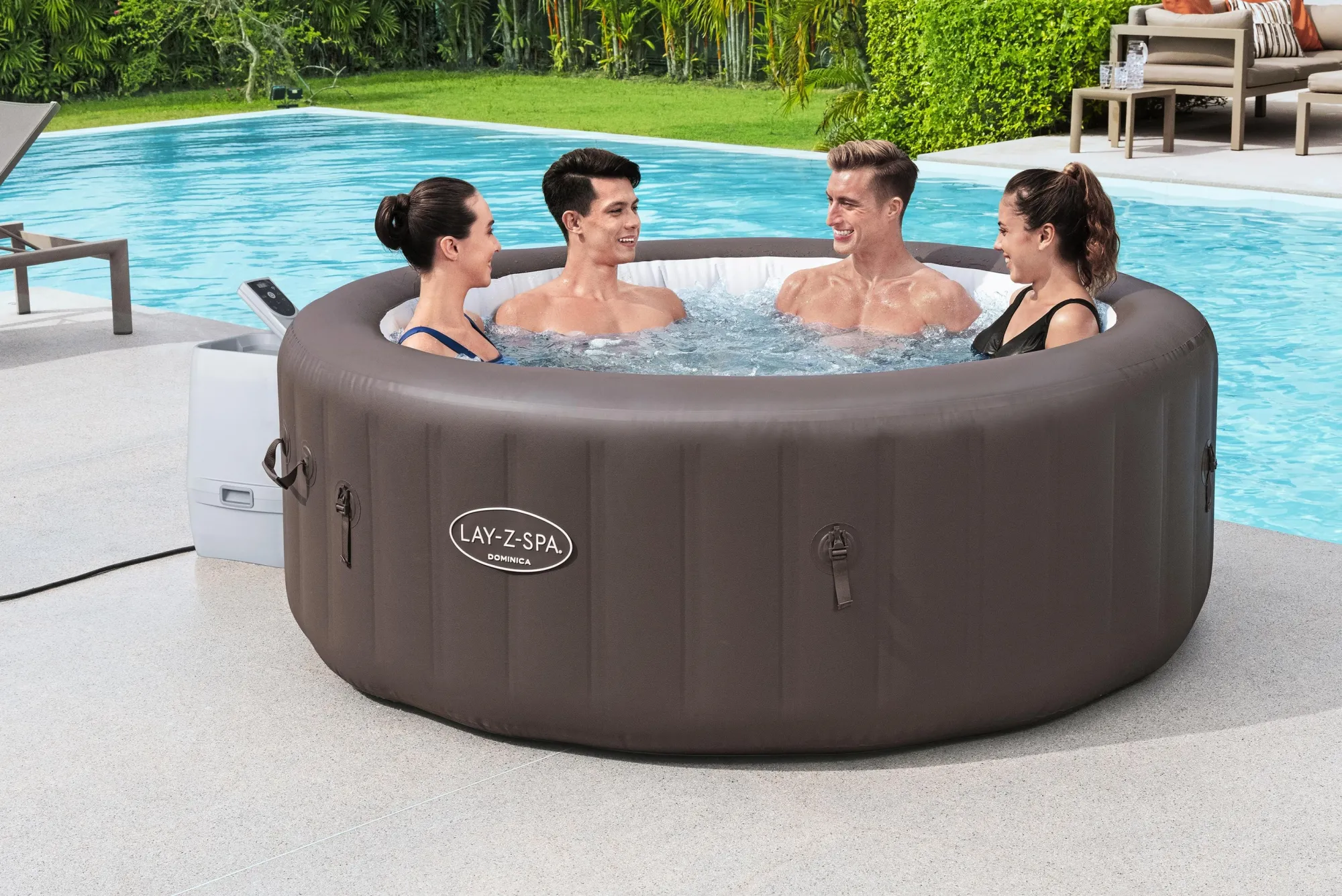 Bestway Lay-Z Spa Dominica HydroJet