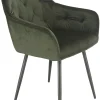 Homeville Lea velour mosgrøn