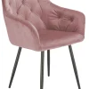 Homeville Lea velour rosa