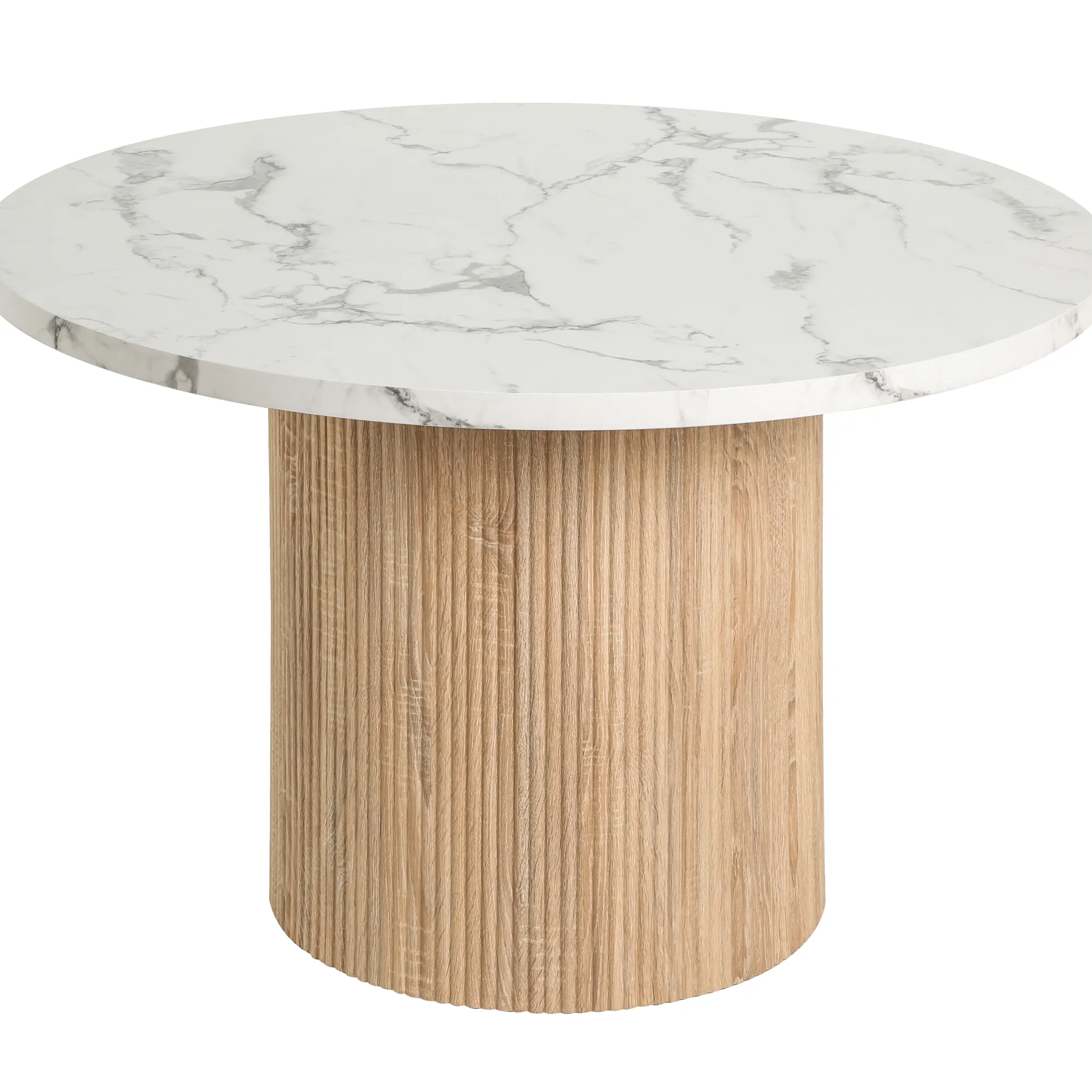 Homeville Leon natur/hvid ø120x75cm