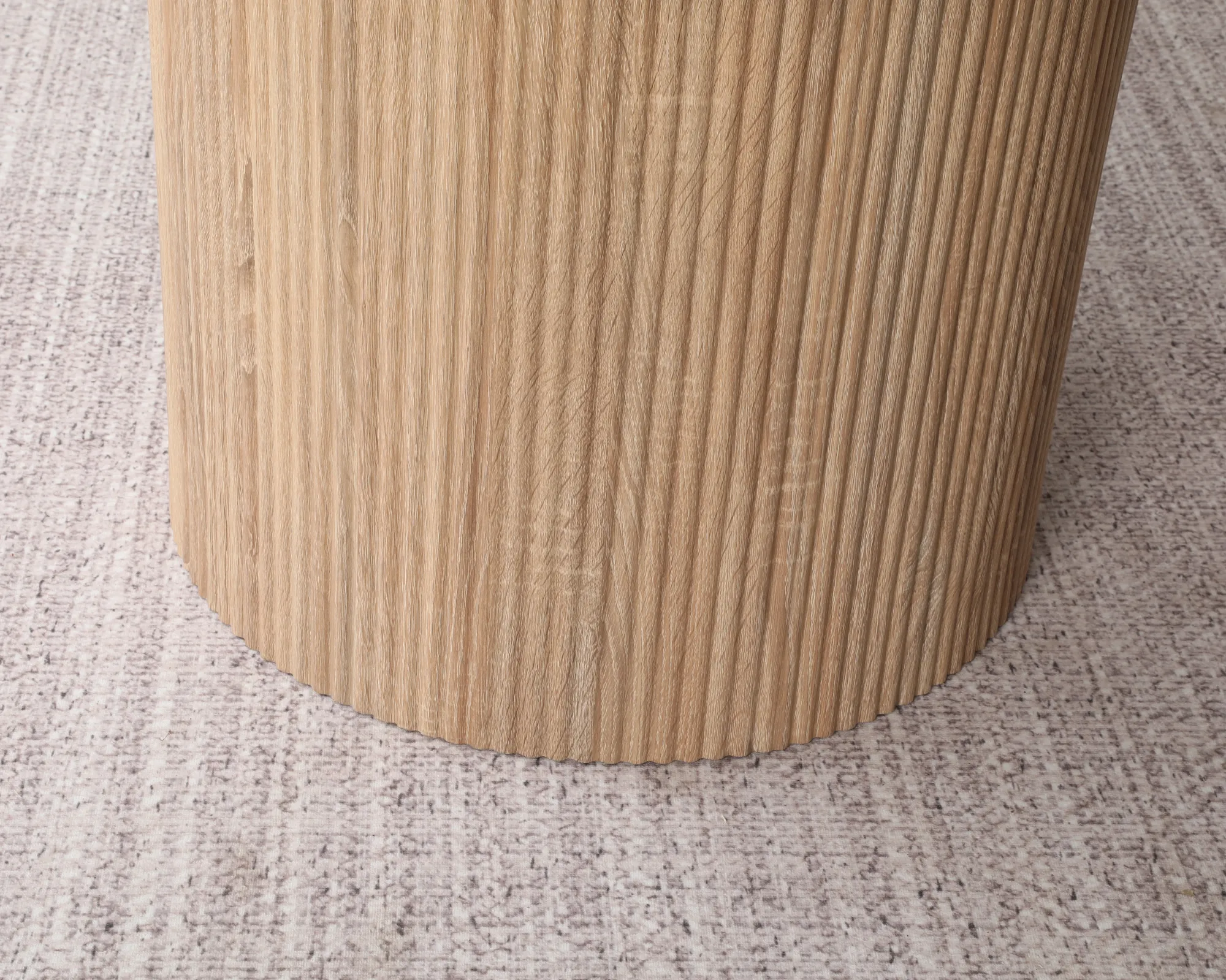 Homeville Leon natur/hvid ø120x75cm