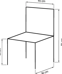 Homeville Linea sort/sort