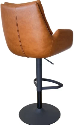 Homeville Lisa kunstlæder cognac/sort