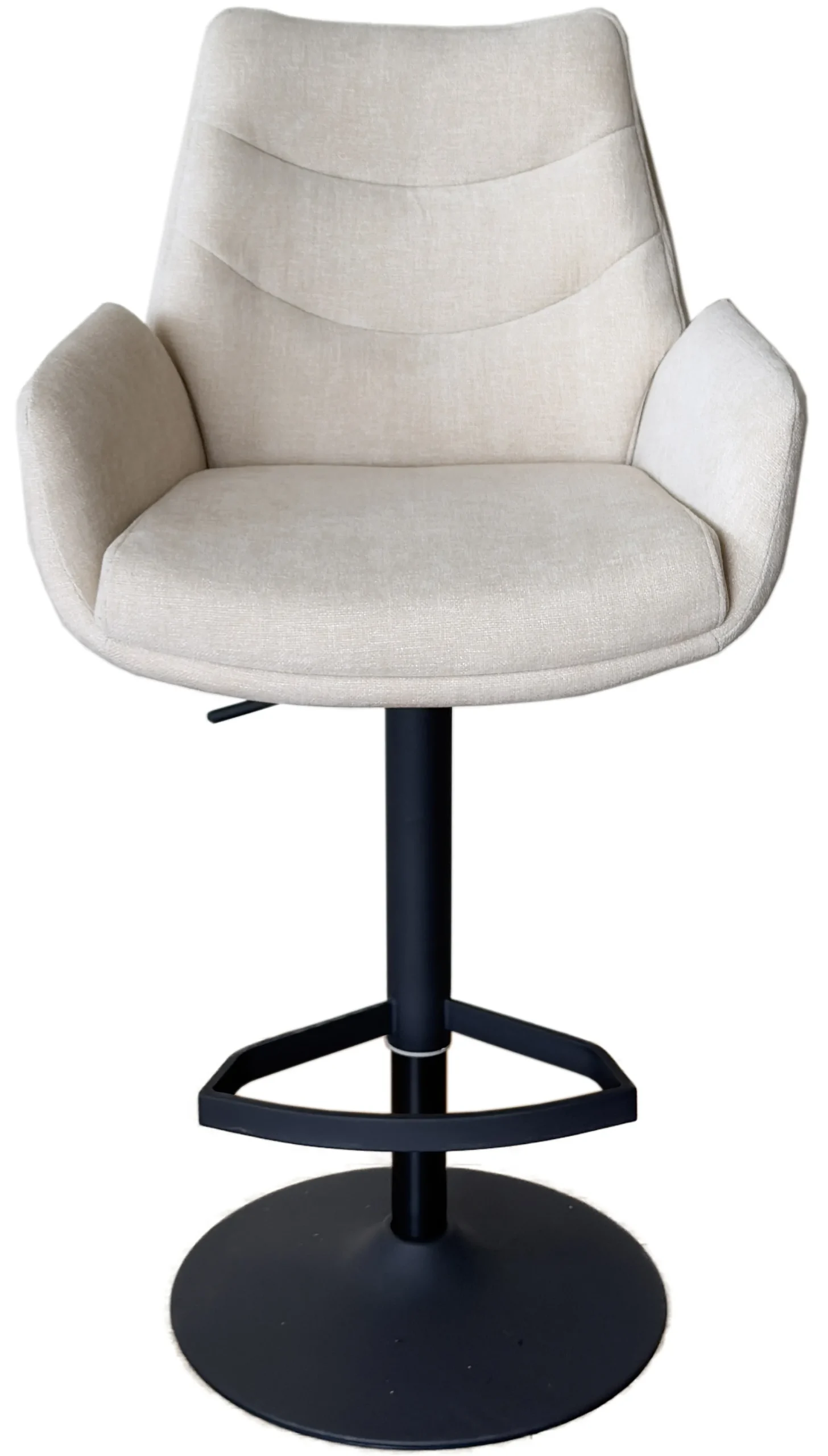 Homeville Lisa stof creme/sort