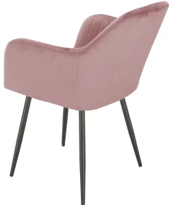 Homeville Liva velour rosa