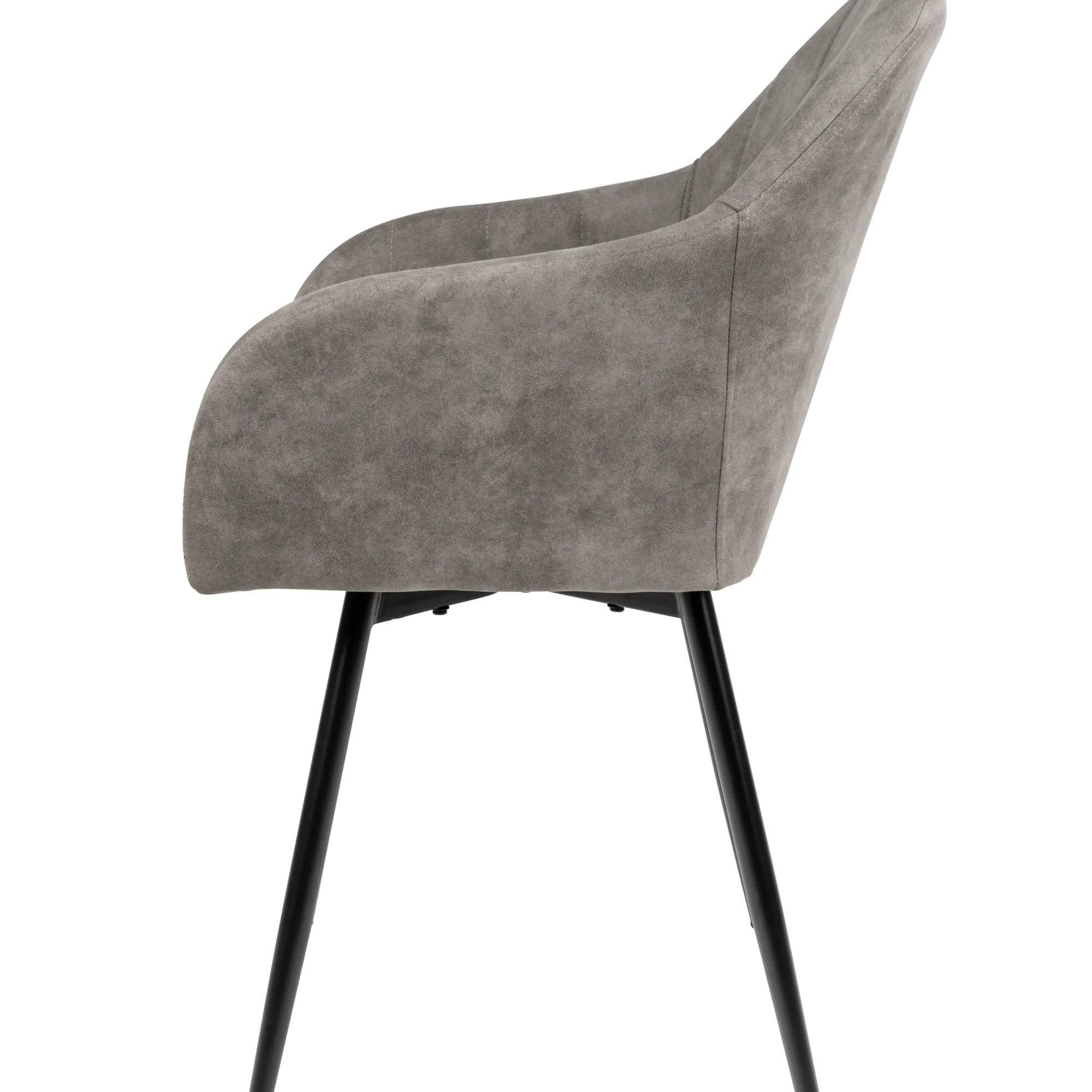Homeville Lucy med drejefunktion suede grå