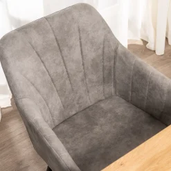 Homeville Lucy med drejefunktion suede grå