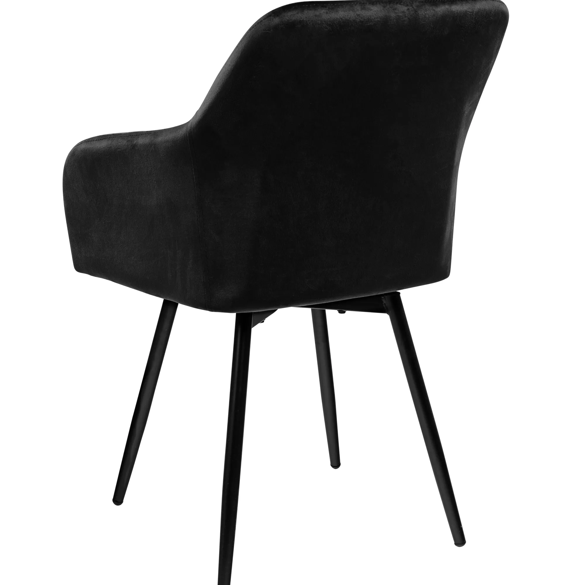 Homeville Lucy med drejefunktion velour sort