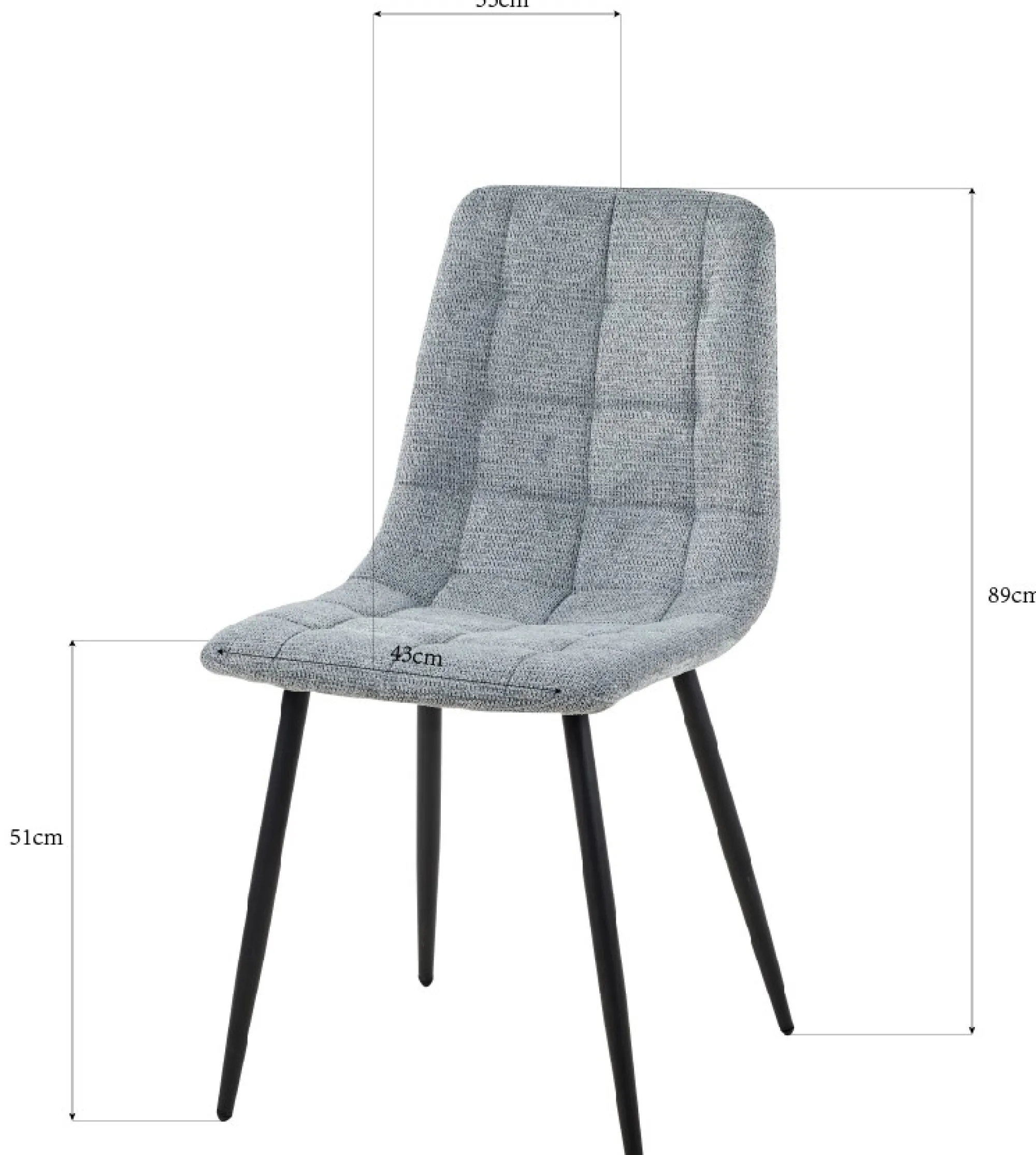 Homeville Lulu stof grå