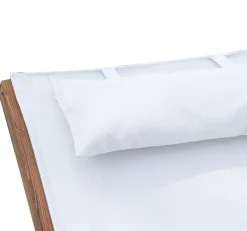 Homeville Lux solseng i lærketræ m. gyngefunktion