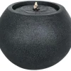 Moreland Malang vandspil sort ø44x36cm
