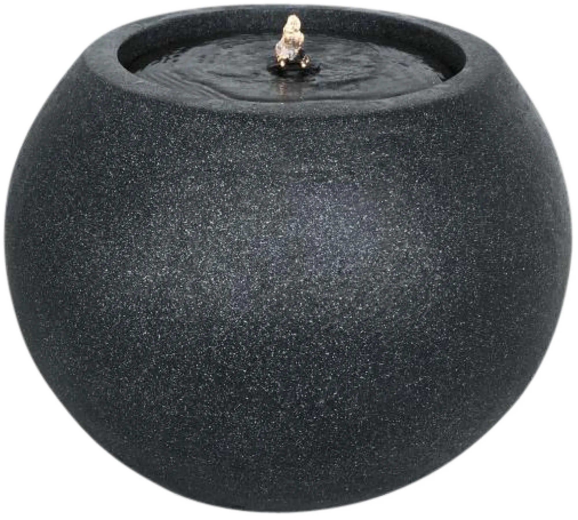 Moreland Malang vandspil sort ø44x36cm