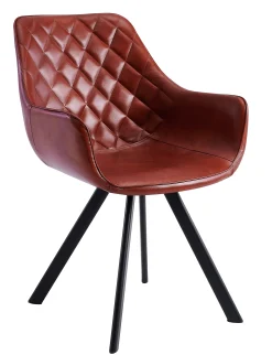 Homeville Malene kunstlæder cognac