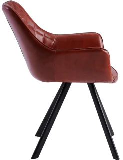 Homeville Malene kunstlæder cognac