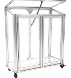 Moreland Minidrivhus poly sølv 67,6x33,2x69cm