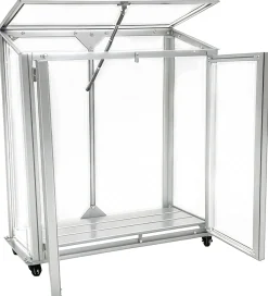 Moreland Minidrivhus poly sølv 67,6x33,2x69cm