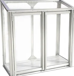 Moreland Minidrivhus poly sort 67,6x33,2x69cm