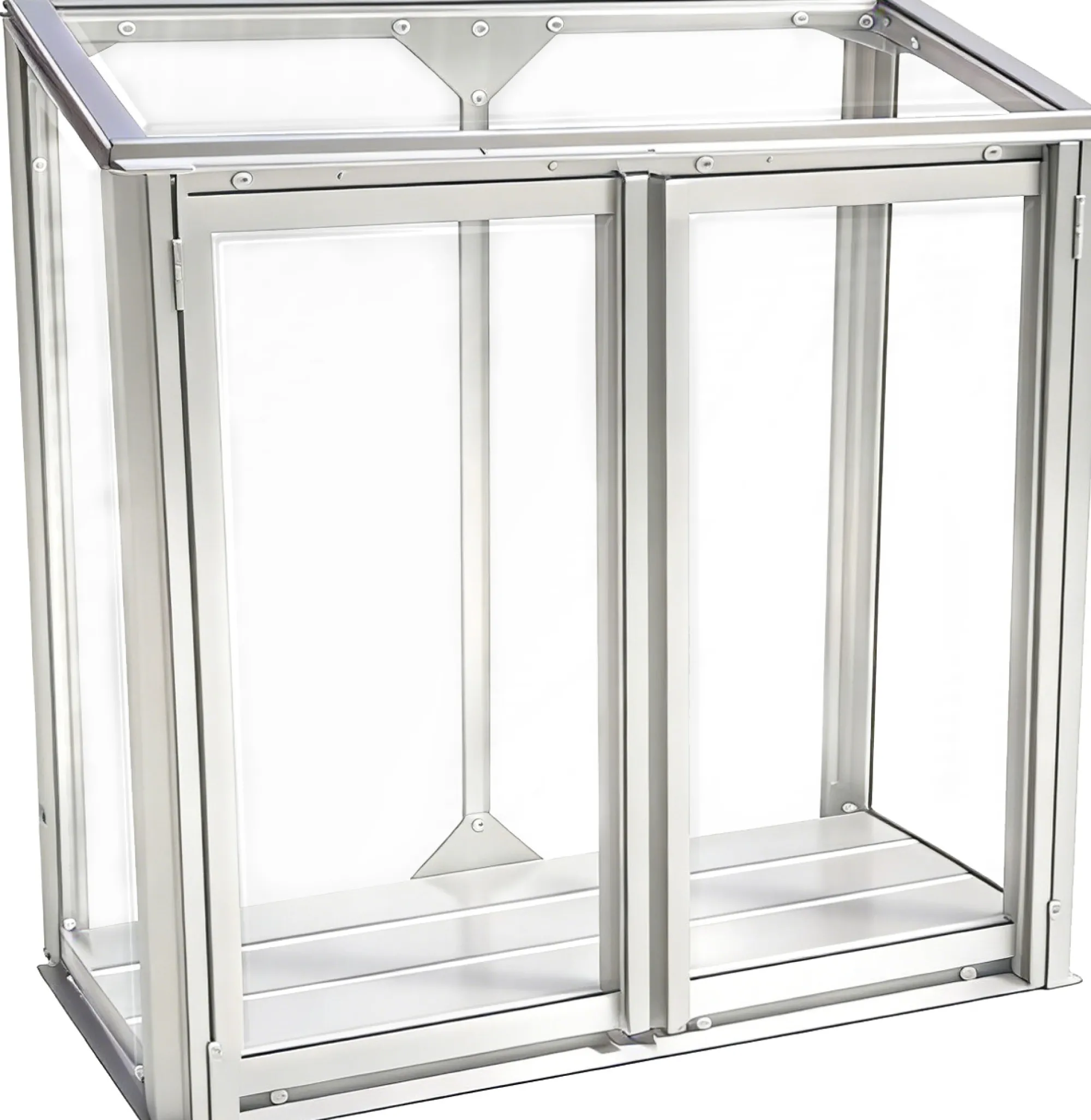 Moreland Minidrivhus poly sort 67,6x33,2x69cm