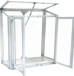 Moreland Minidrivhus poly sort 67,6x33,2x69cm