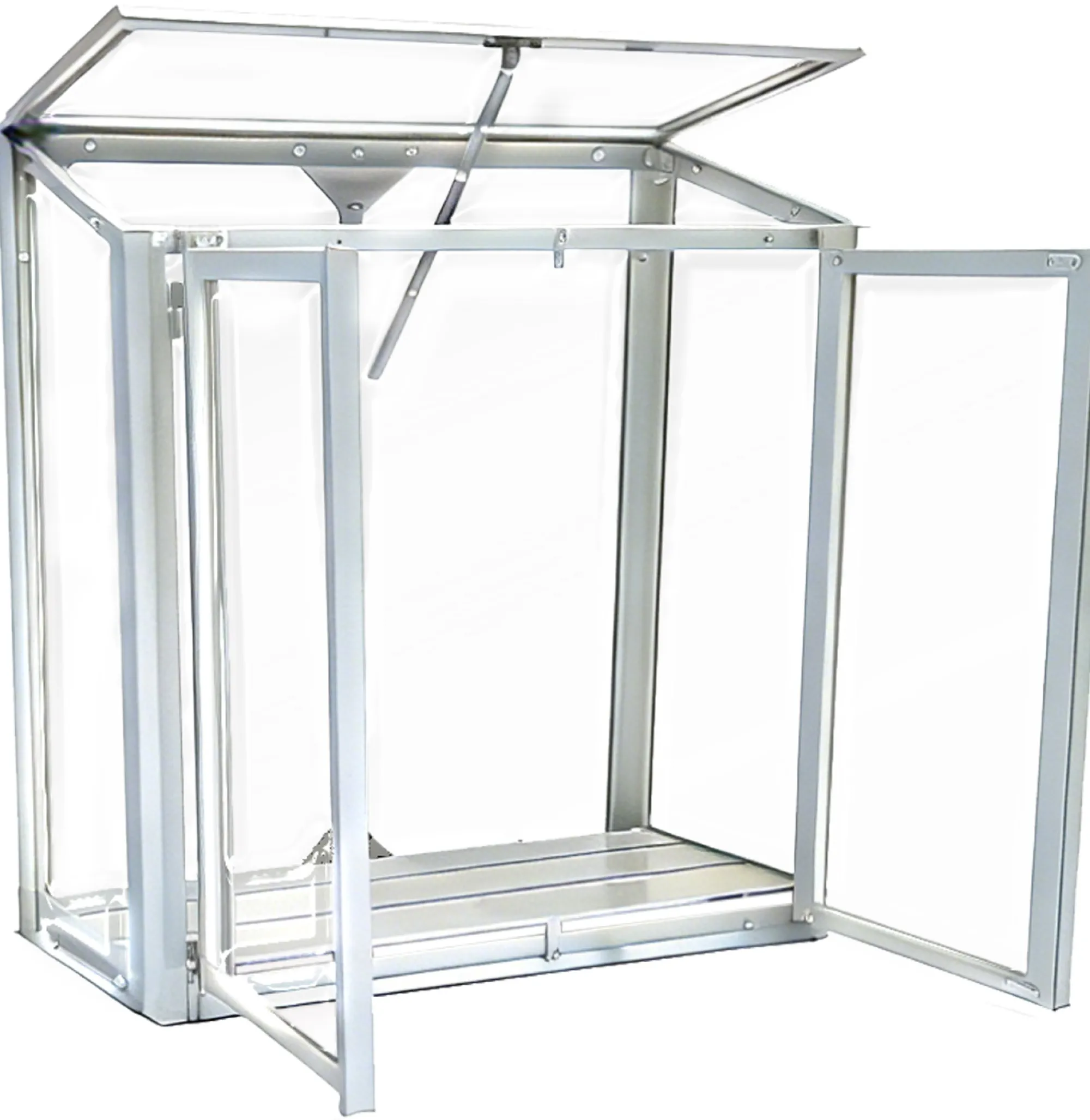 Moreland Minidrivhus poly sort 67,6x33,2x69cm