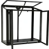 Moreland Minidrivhus poly sort 67,6x33,2x69cm