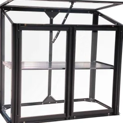 Moreland Minidrivhus poly sort 77,6x41,5x71,1cm