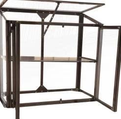 Moreland Minidrivhus poly sort 77,6x41,5x71,1cm