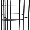 Moreland Minidrivhus poly sort 77,6x41,5x151,1cm
