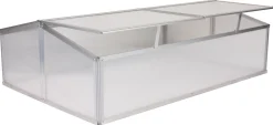 Moreland Minidrivhus sølv 120x80x37cm